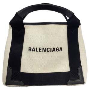 Balenciaga Navy Cabas Canvas And #221270B59B